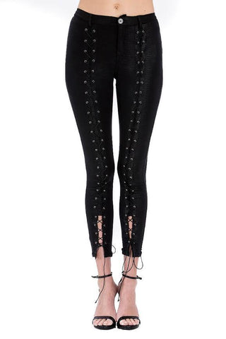 ALIYAH LACE UP LEGGING