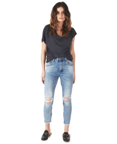 FREEBIRDS HIGH WAIST SKINNY JEAN