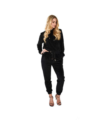 VALERIE VELVET TRACK PANT